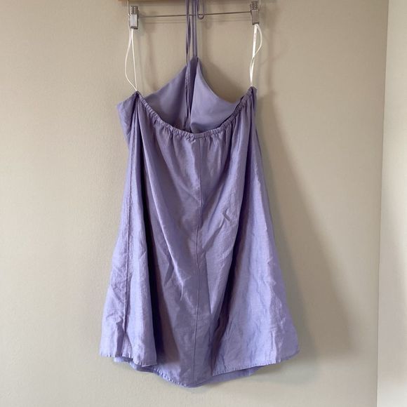 Eloquii Lilac Halter Minidress - Picture 6 of 8